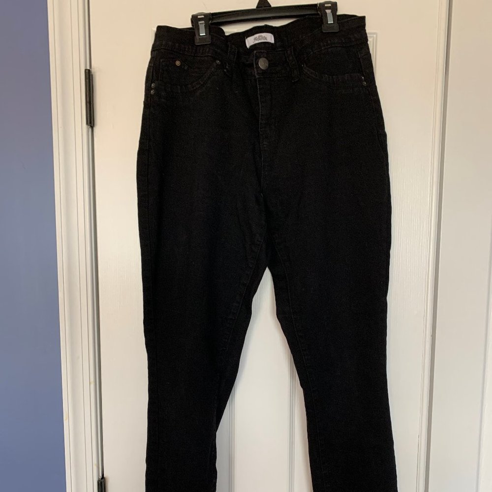 Royalty black skinny jeans